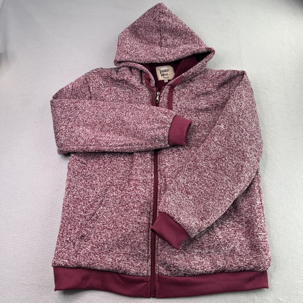 Jackson Hole Men's 3X Sherpa Lined Hooded Zip Jacket